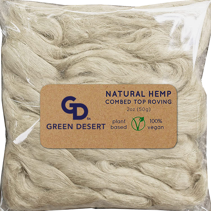 A bag of hemp fiber